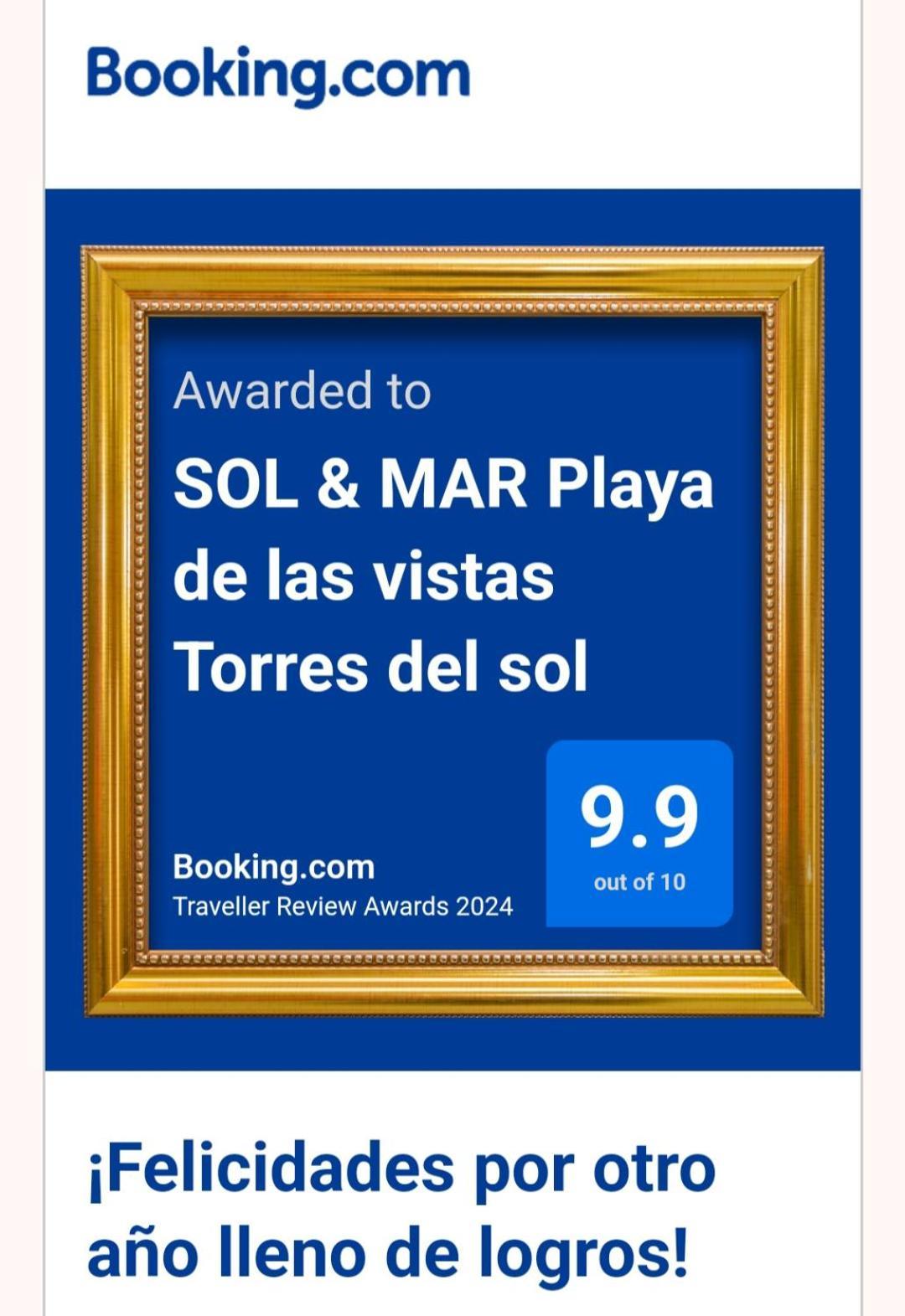 Sol & Mar Playa De Las Vistas Torres Del Sol A504 Arona  Eksteriør billede