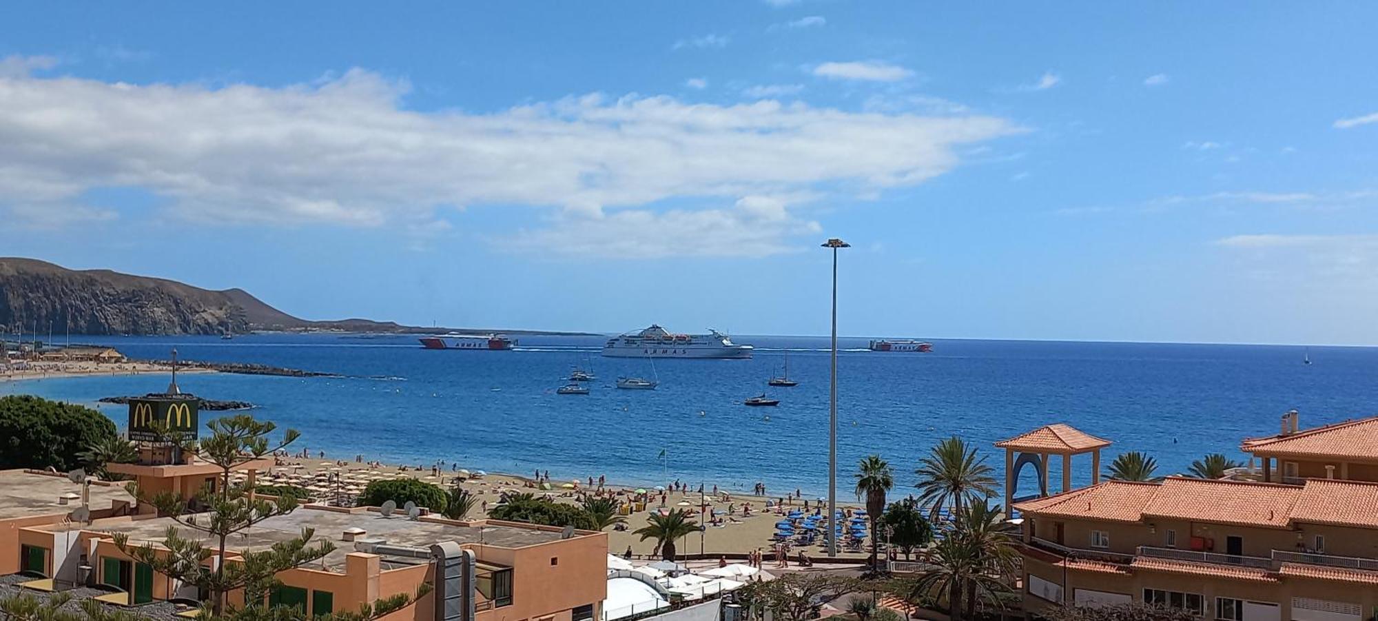 Sol & Mar Playa De Las Vistas Torres Del Sol A504 Arona  Eksteriør billede