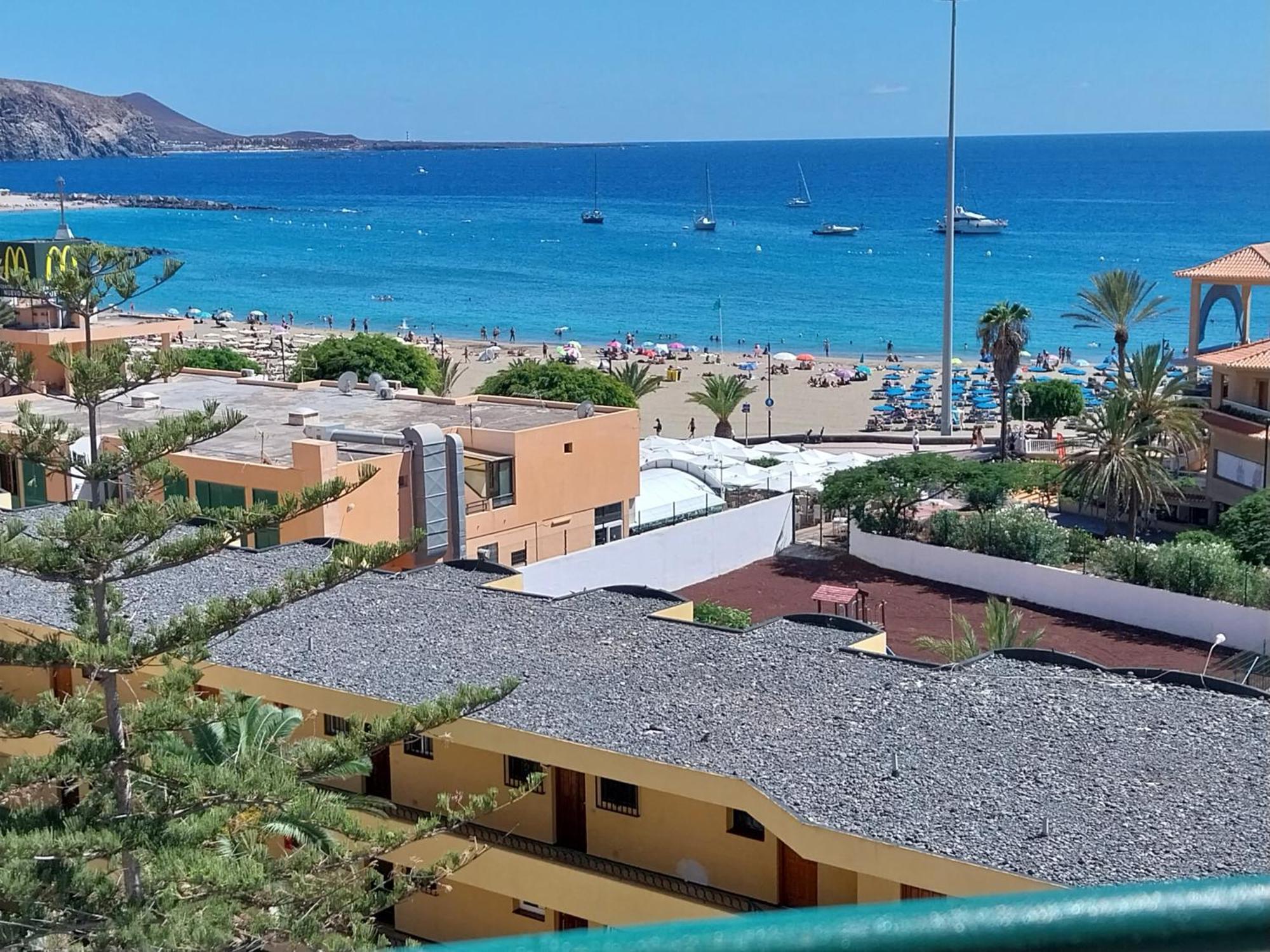 Sol & Mar Playa De Las Vistas Torres Del Sol A504 Arona  Eksteriør billede